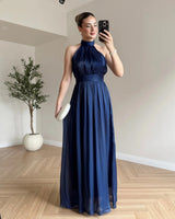 Muse Halter Maxi Dress