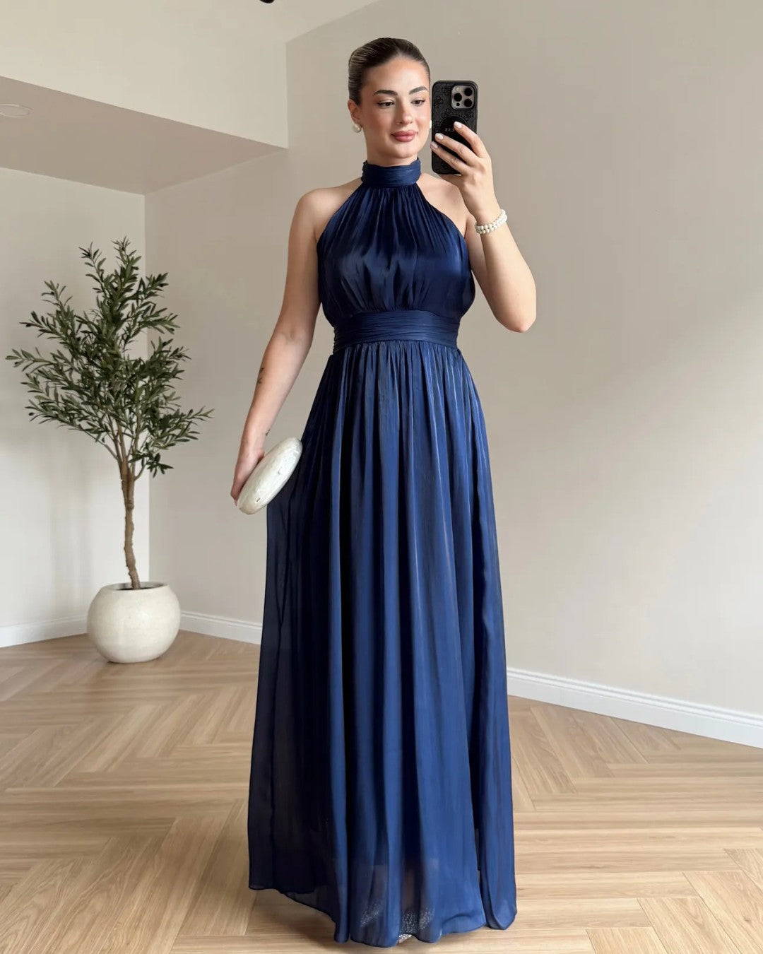 Muse Halter Maxi Dress