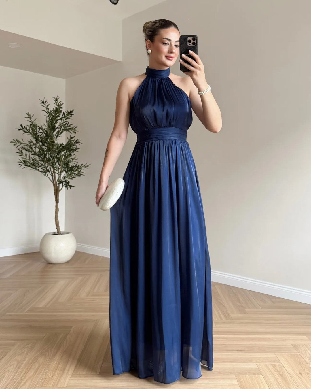Muse Halter Maxi Dress
