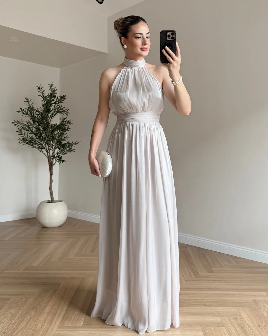 Muse Halter Maxi Dress