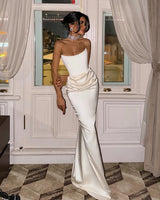 Muse Satin Gown Dress
