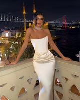 Muse Satin Gown Dress