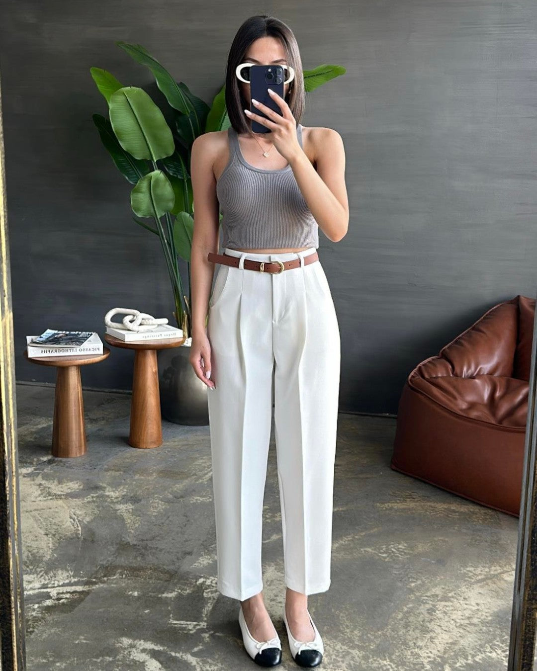 Must Have Formal Pants+ Belt