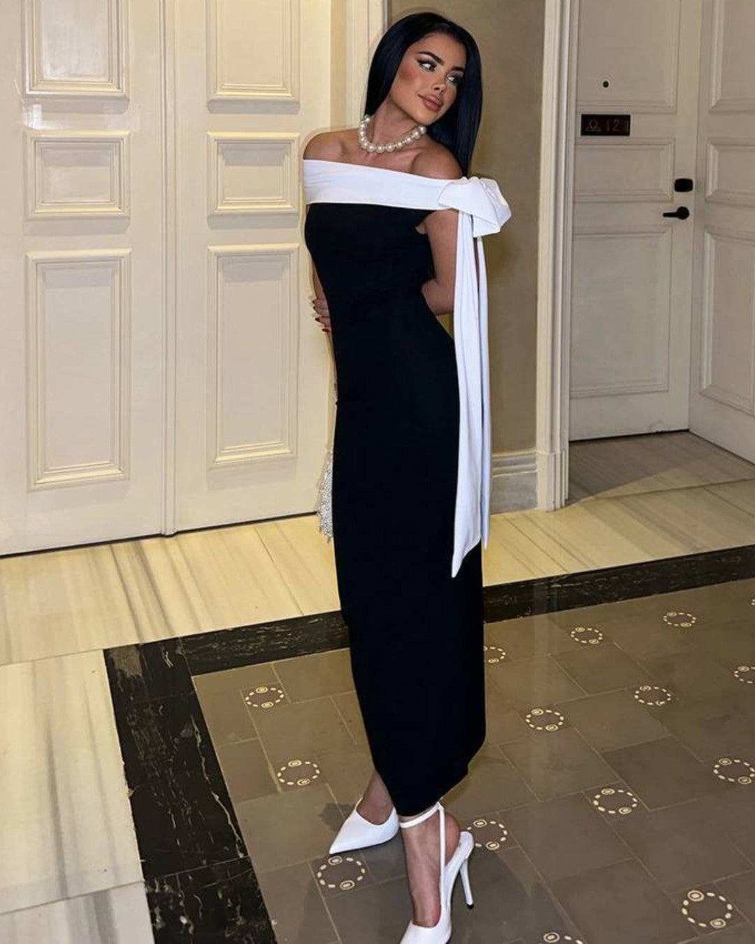 Noir Bow Dress