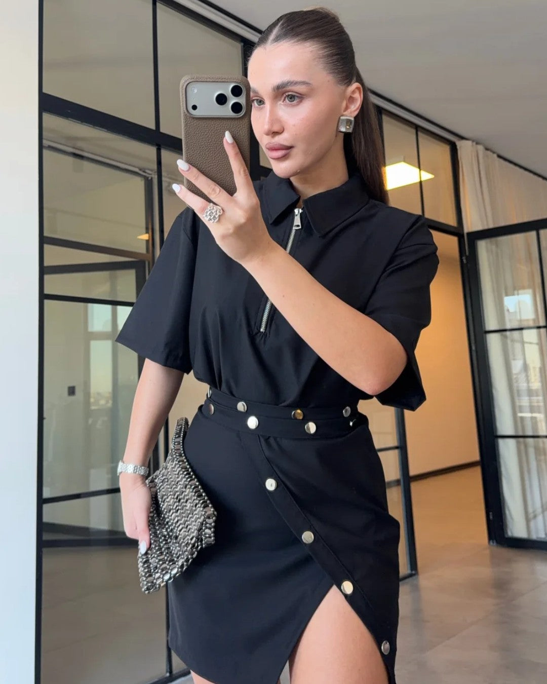 Noir Edge Dress