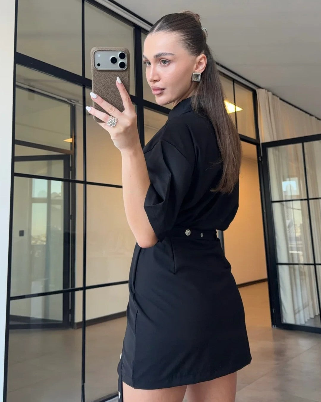 Noir Edge Dress