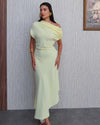 Off-Shoulder Asymmetric Dress