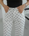 Old Money Polka Denim