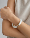 Opaline Halo Gold Bracelet