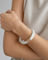 Opaline Halo Gold Bracelet