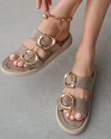 Oran Comfort Buckle Slides