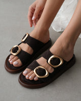 Oran Comfort Buckle Slides