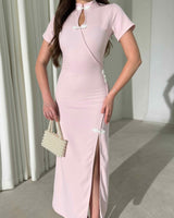 Oriental Slit Dress