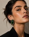 Oval Statement Earrings