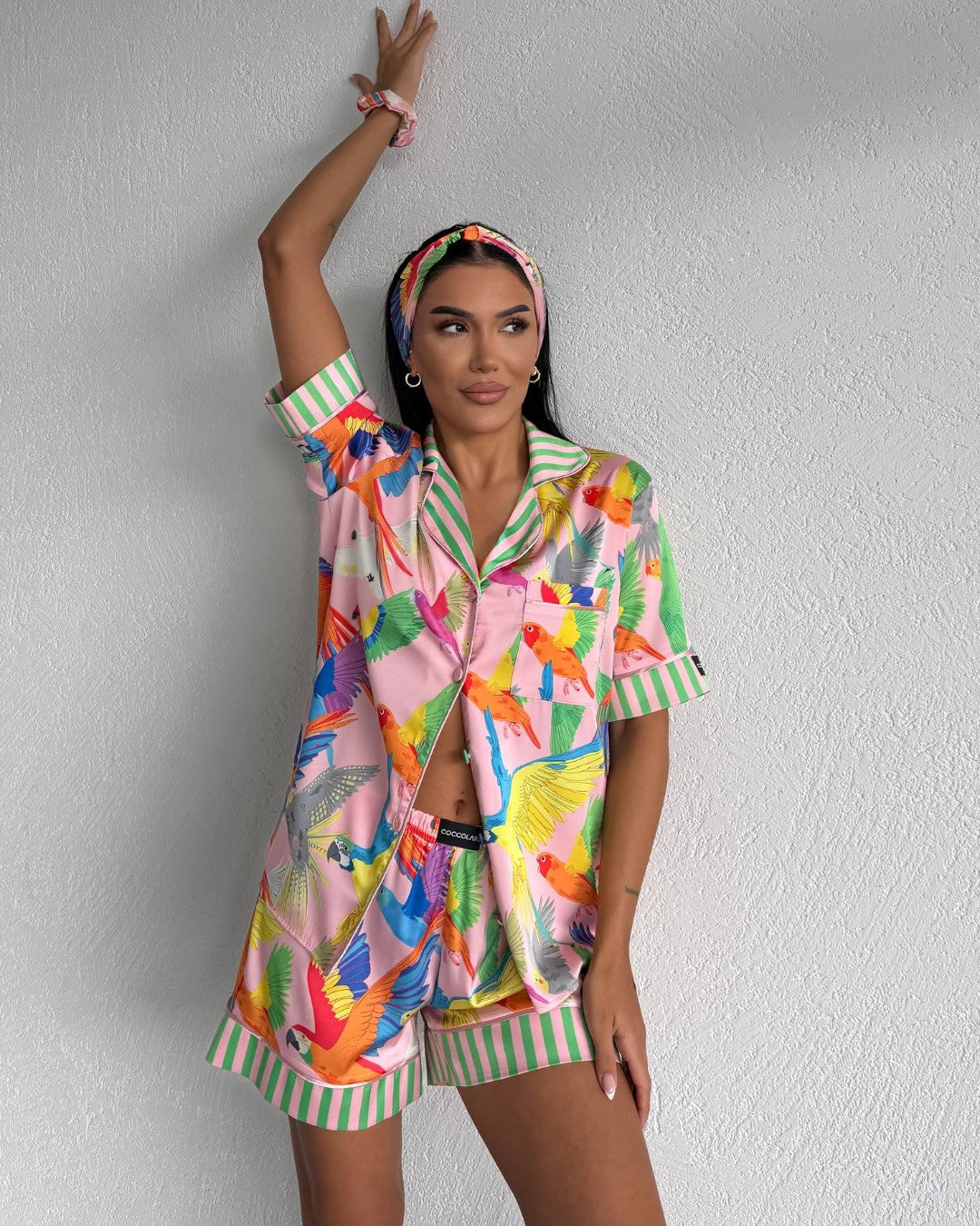 Parrot Paradise Pajama Set