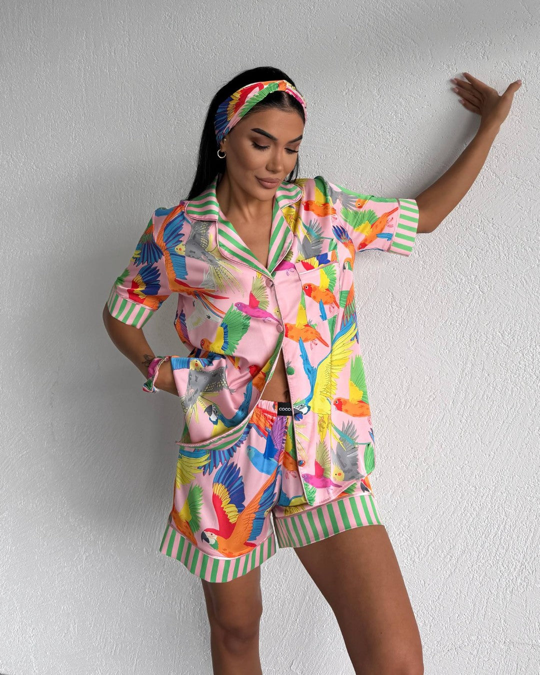 Parrot Paradise Pajama Set