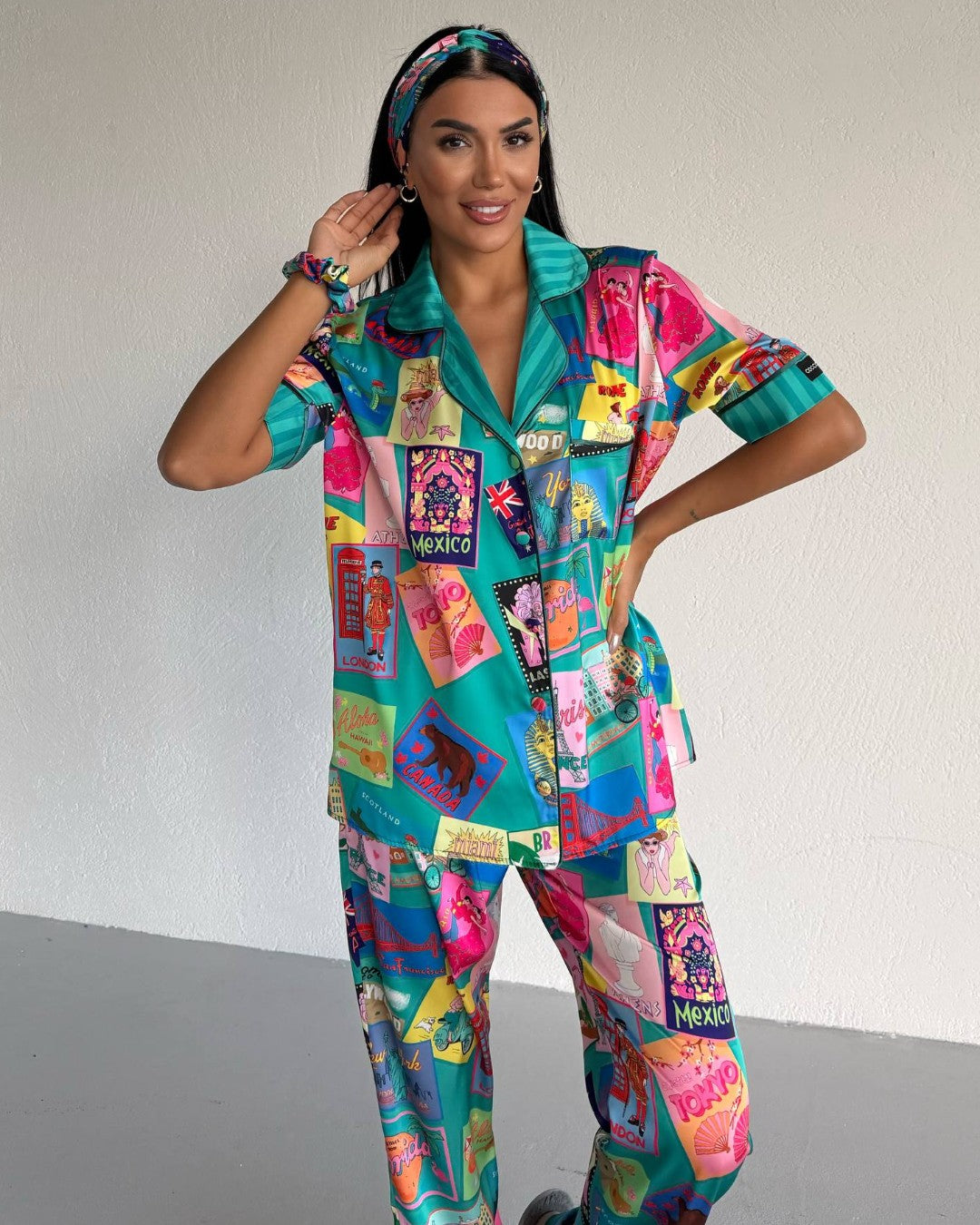 Passport to Paradise Pajama