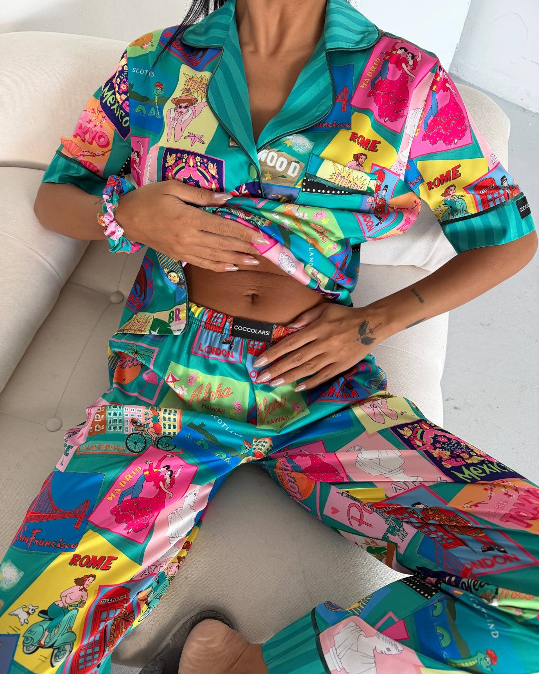Passport to Paradise Pajama
