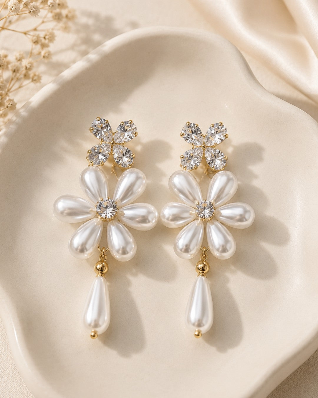 Pearl Drop Earrings