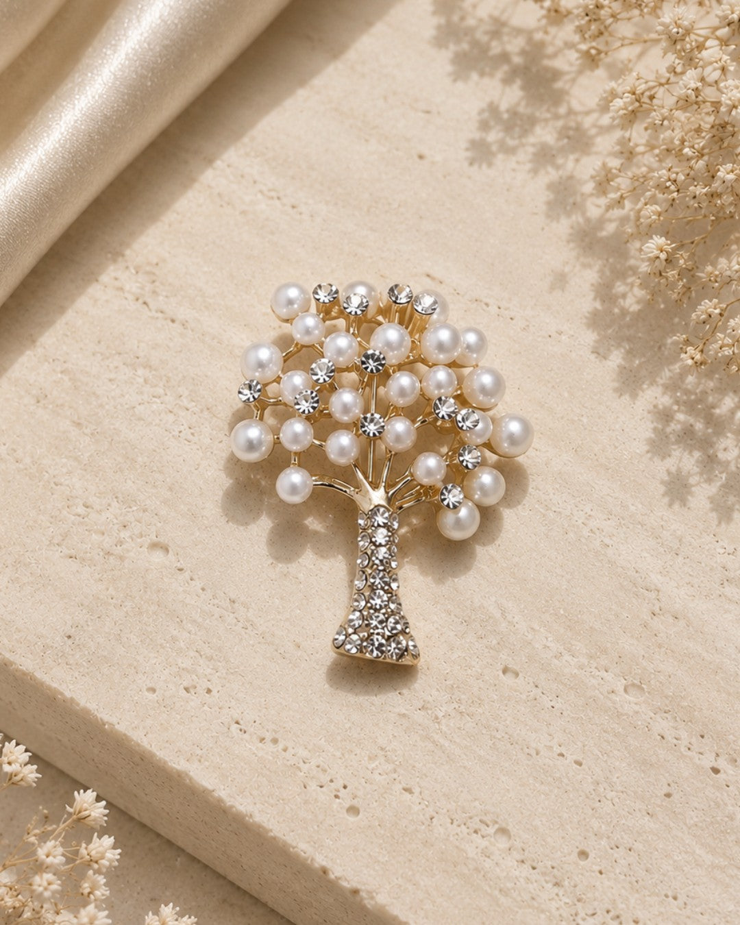 Pearl Eden Brooch