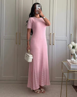 Pearl Knitted Maxi Dress