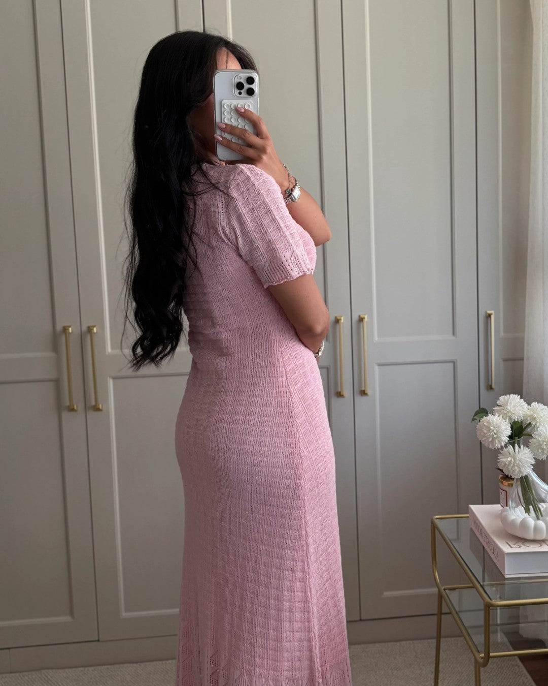 Pearl Knitted Maxi Dress