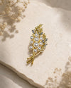 Pearl Leaf Brooch