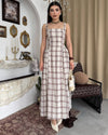 Plaid Midi Dress