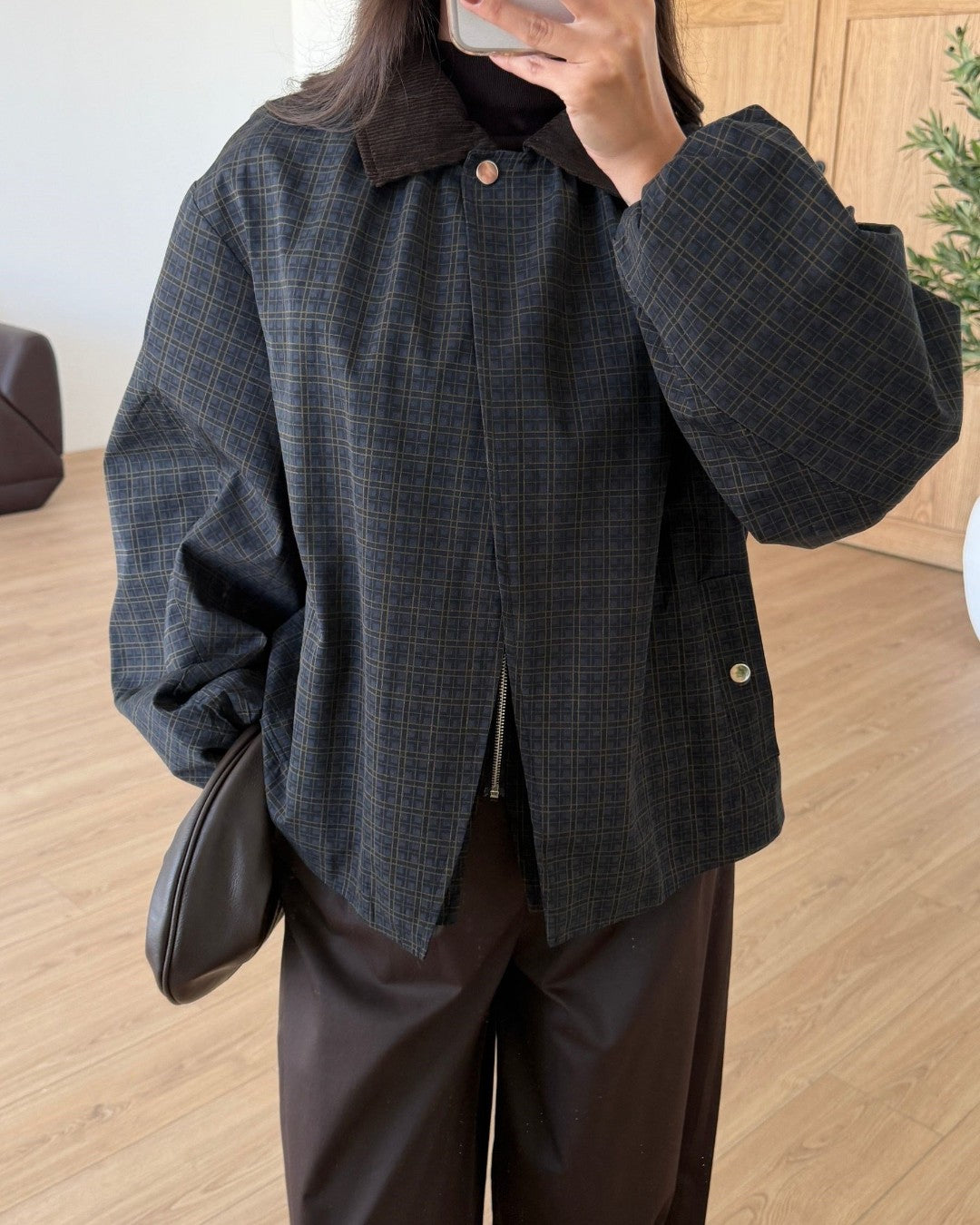Plaid Trendy Jacket