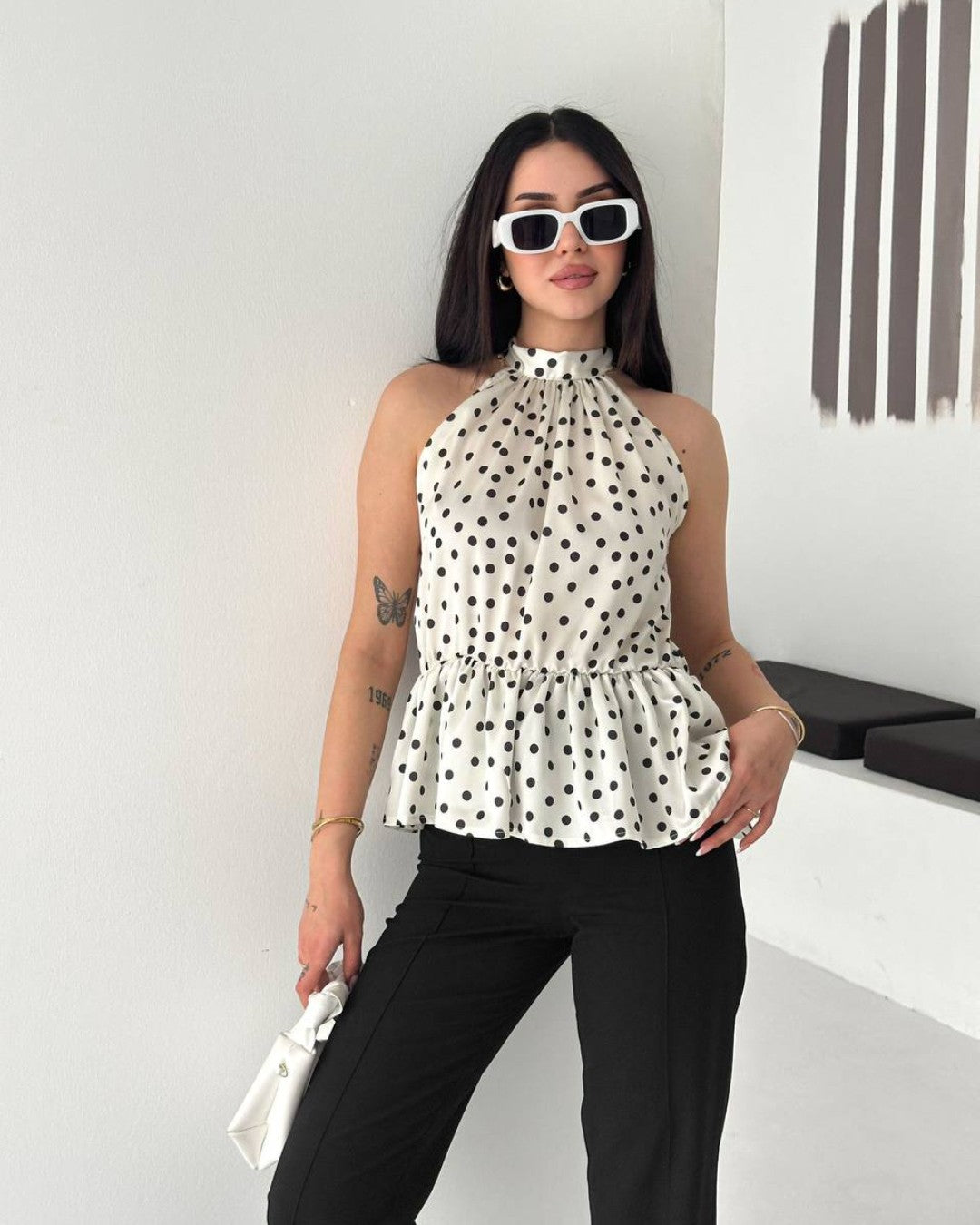 Polka Allure Halter