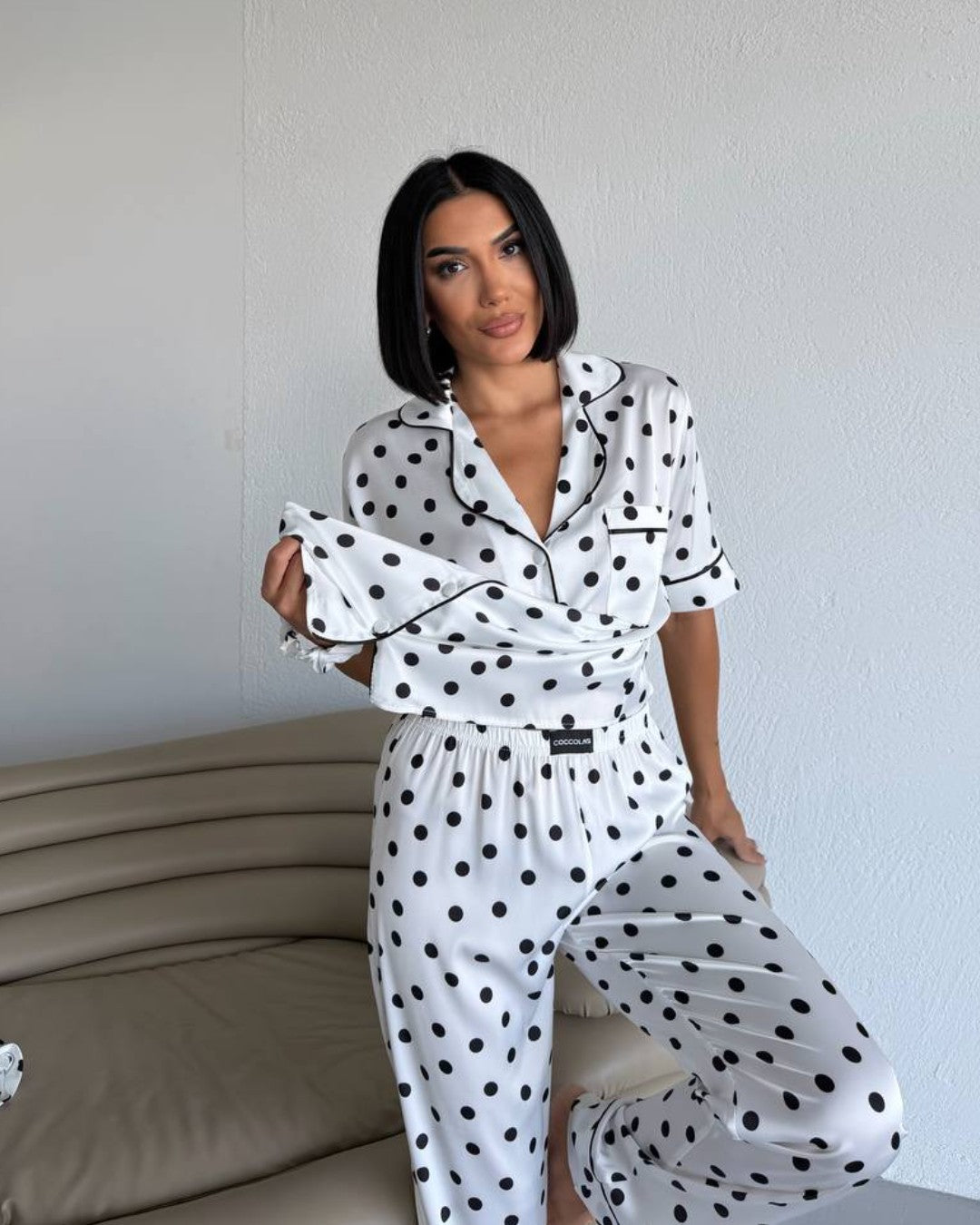 Polka Audrey Collection Pajama's Set