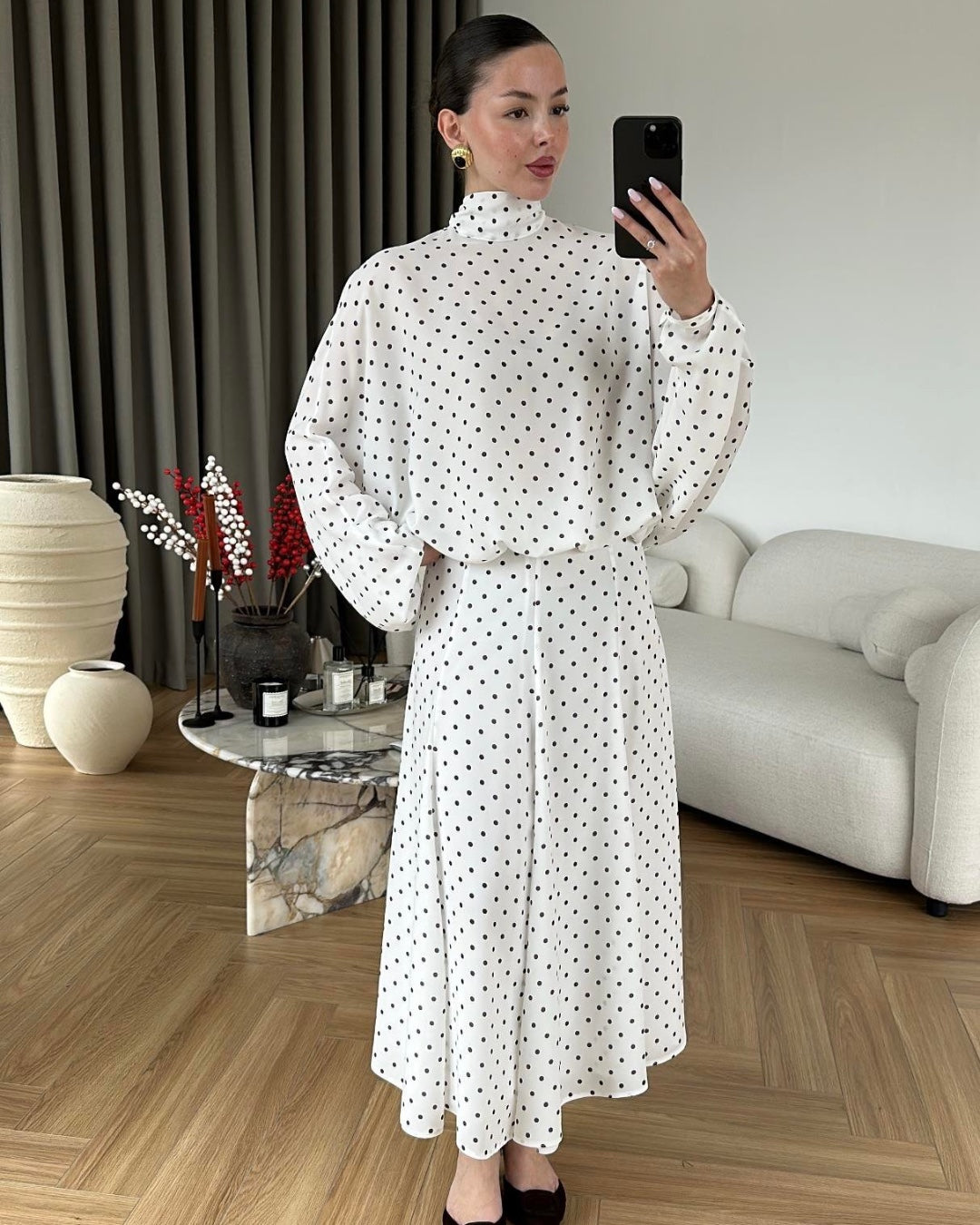 Polka Chic Flow Set