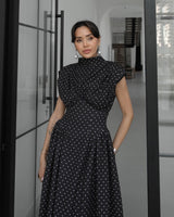 Polka Dot Feminine Elegance Dress