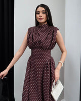 Polka Dot Feminine Elegance Dress