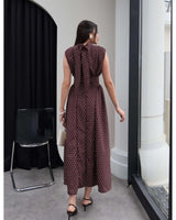 Polka Dot Feminine Elegance Dress