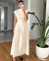 Polka Dot Feminine Elegance Dress