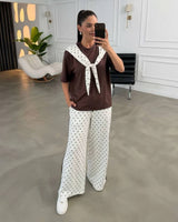 Polka Dot Relaxed Set