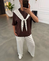 Polka Dot Relaxed Set