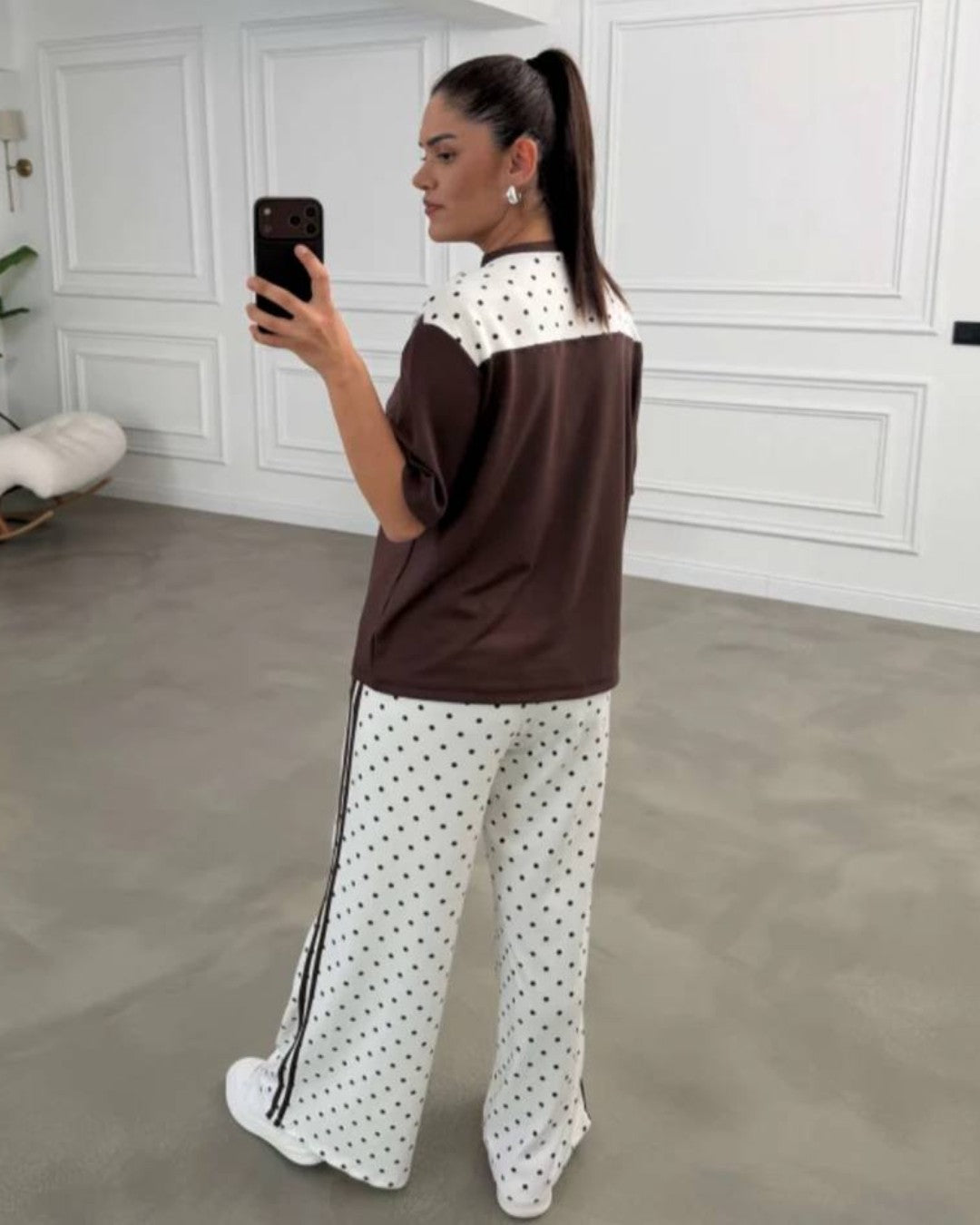 Polka Dot Relaxed Set
