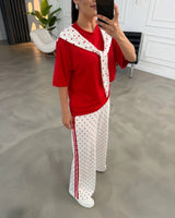 Polka Dot Relaxed Set