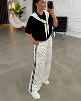 Polka Dot Relaxed Set