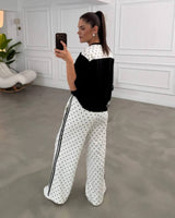 Polka Dot Relaxed Set