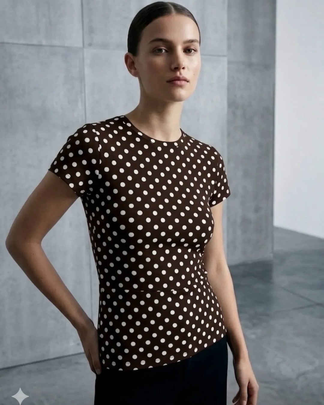 Polka Fit Tee