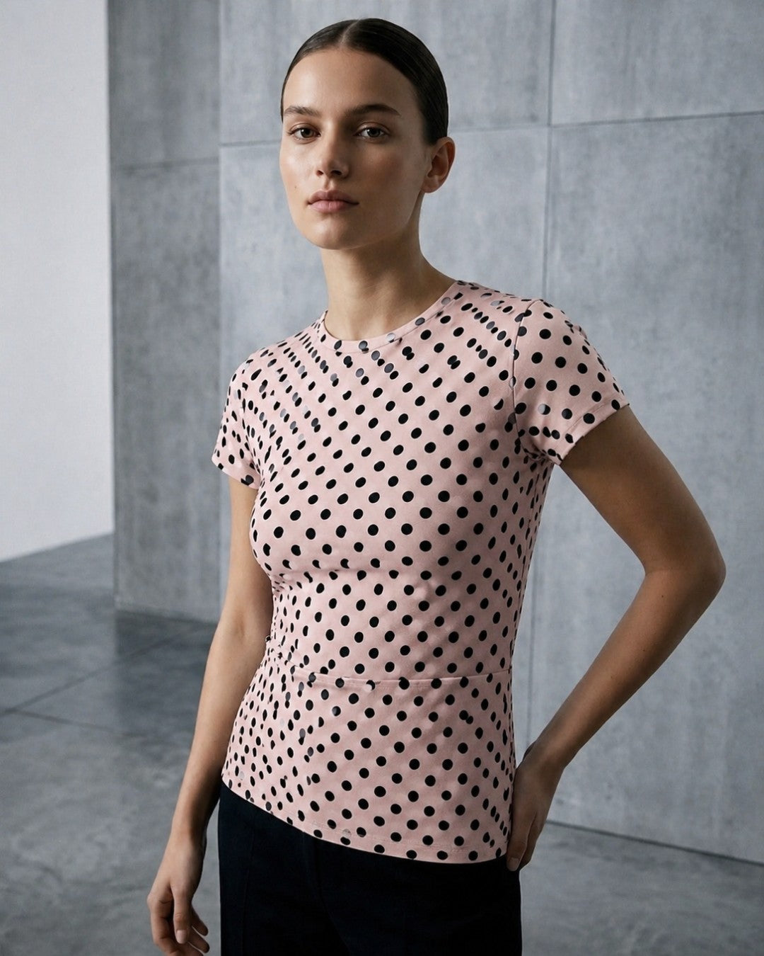 Polka Fit Tee