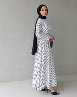 Polka Maxi Dress