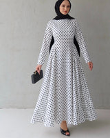 Polka Maxi Dress