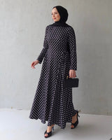 Polka Maxi Dress