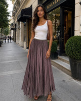 Polka Maxi Skirt