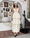 Polka Ruffle Volume Dress