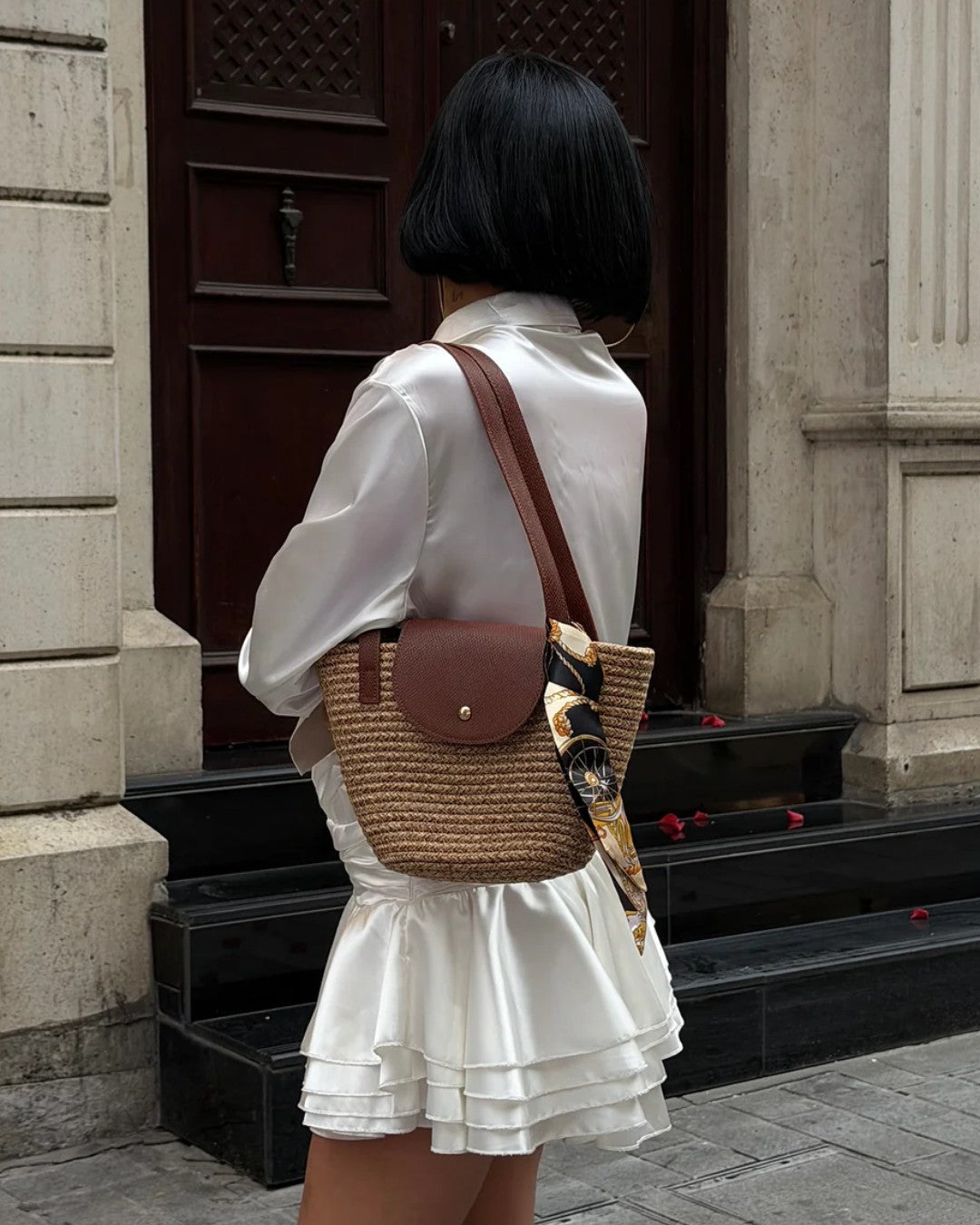 Portofino Woven Tote Bag